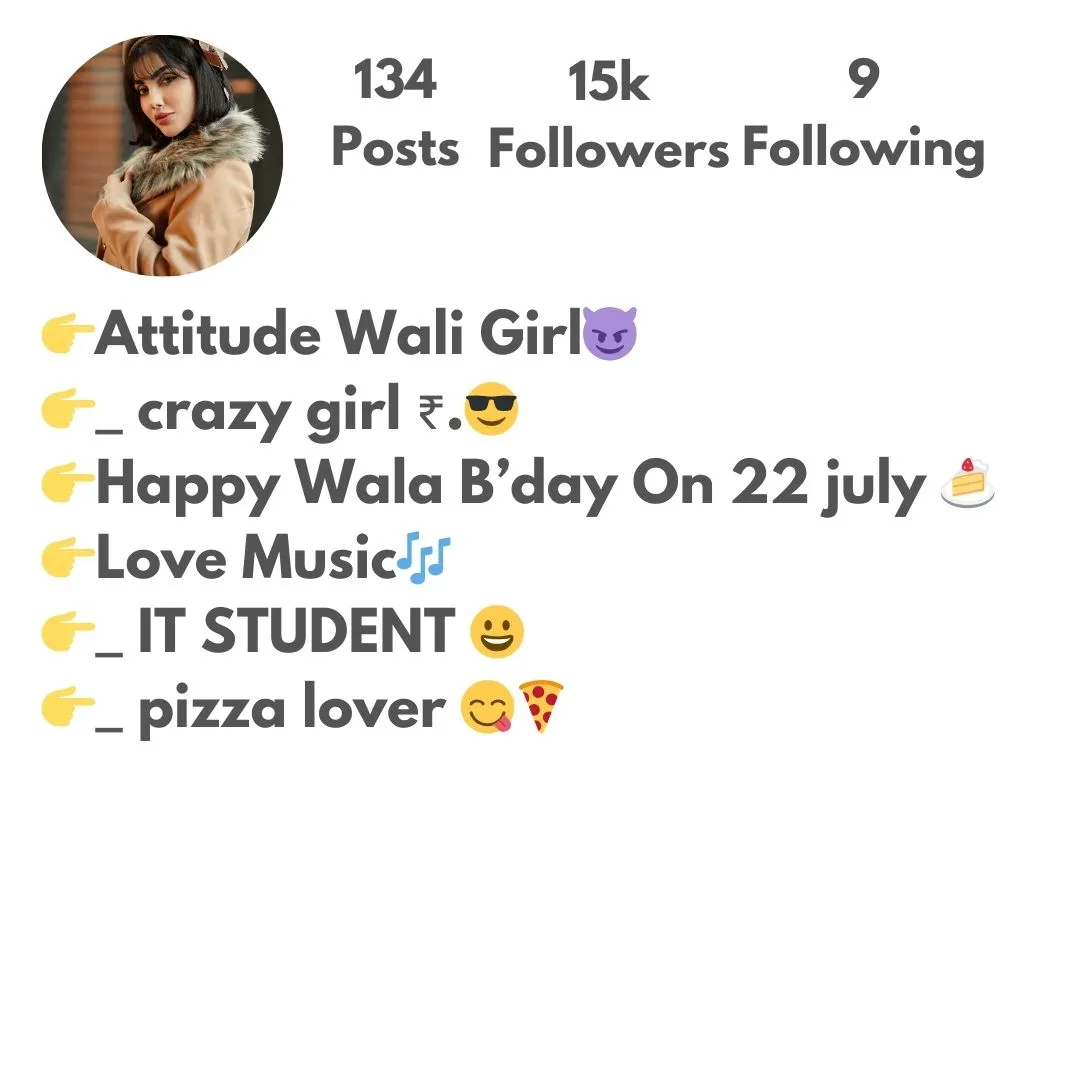 Instagram Bio For Girls