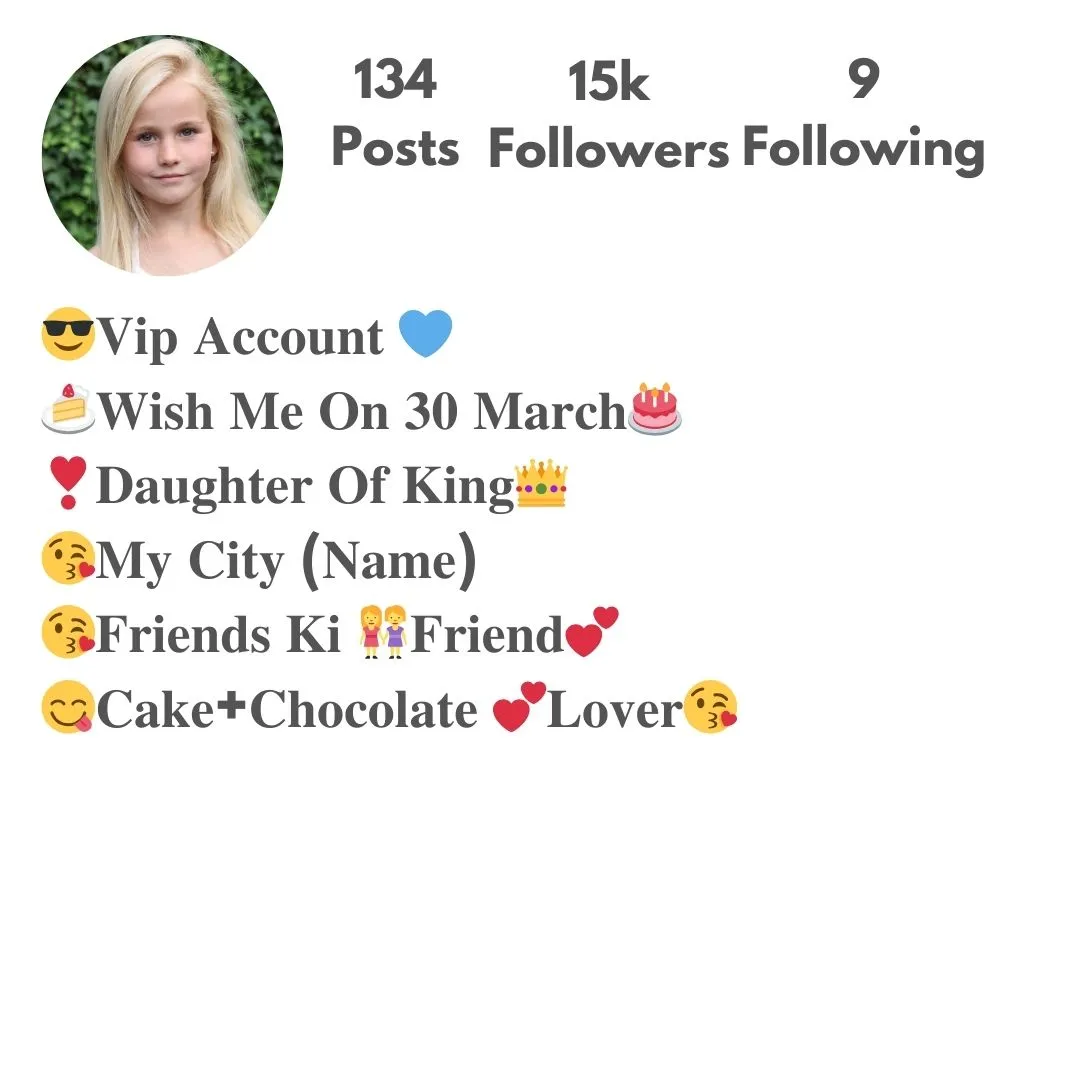 Instagram Bio For Girls