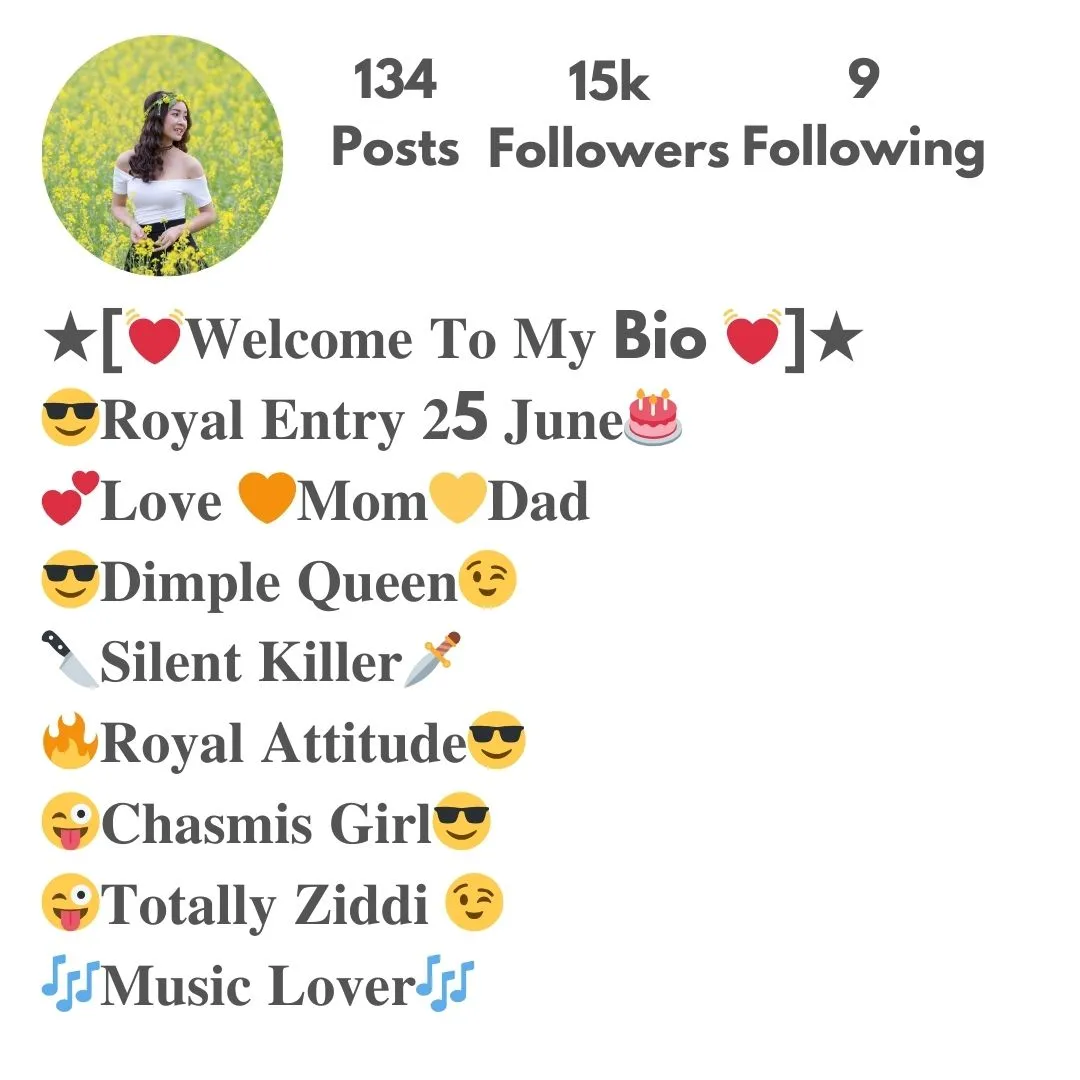 Instagram Bio For Girls