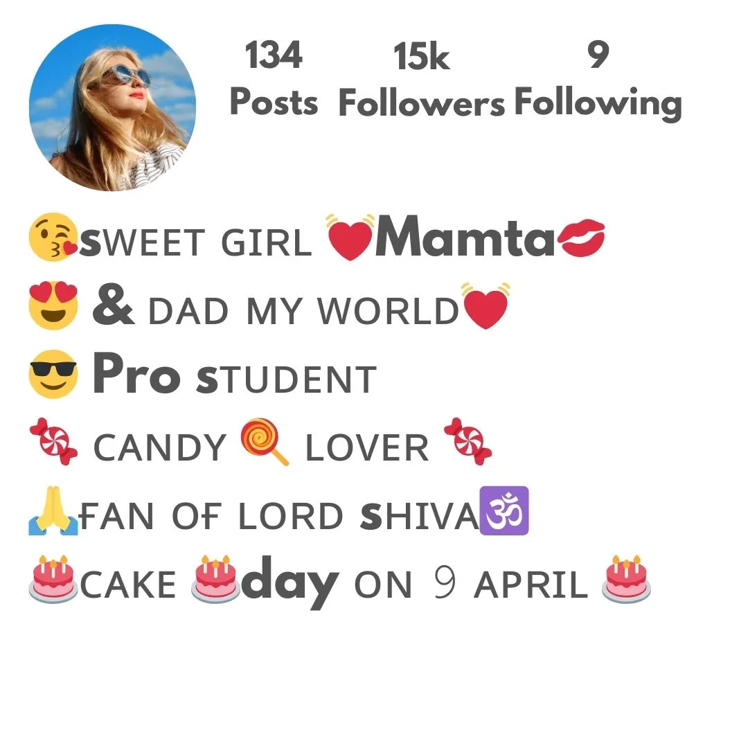 Instagram Bio For Girls