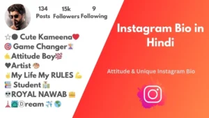 Instagram Bio in Hindi